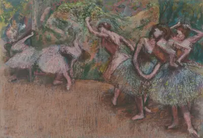 Ballet Scene av Edgar Degas