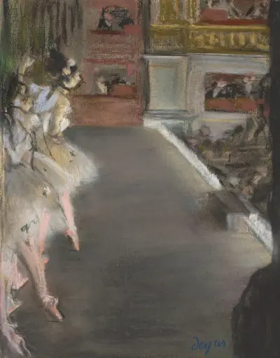 Dancers At The Old Opera House av Edgar Degas