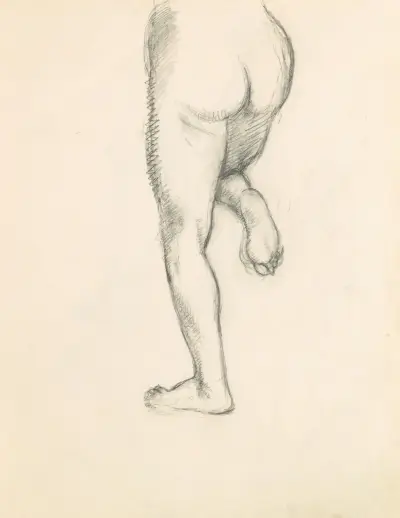 Figure Studies 14 av Edgar Degas