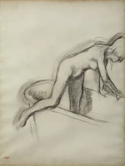 Le Bain av Edgar Degas