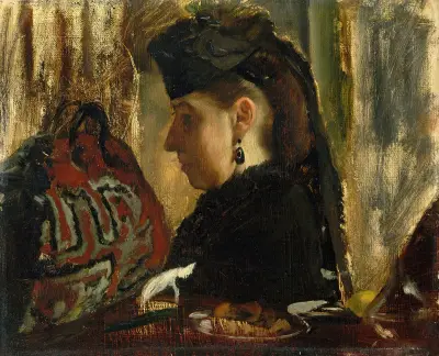 Marie Dihau (1843–1935) av Edgar Degas