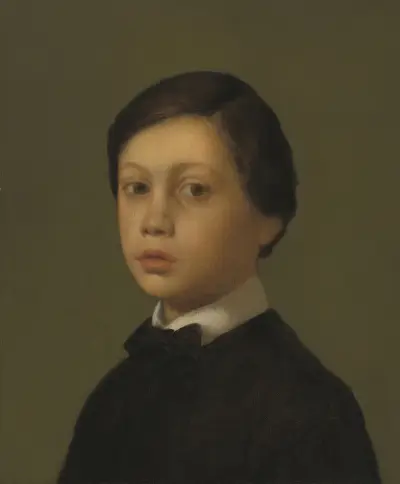 René de Gas, 1855 – nr 1 av Edgar Degas