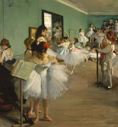 The Dance Class, 1874 av Edgar Degas