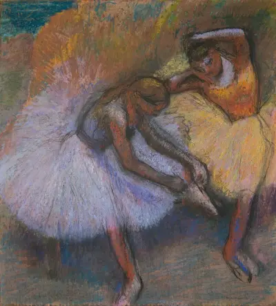 Two Dancers, 1898 av Edgar Degas