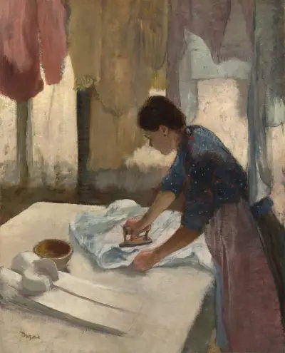 Woman Ironing av Edgar Degas