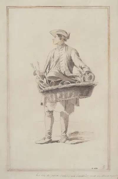 Potier, rétameur, Edmé Bouchardon