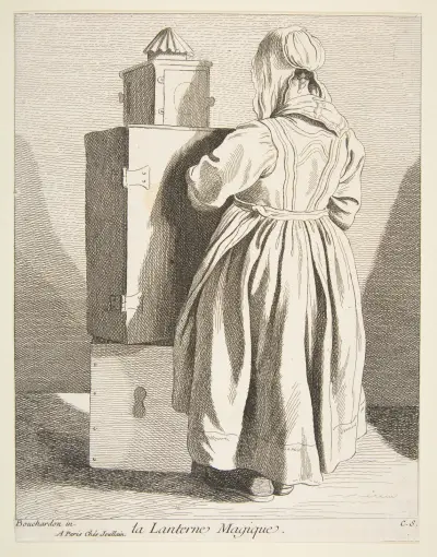 The Magic Lantern, Edmé Bouchardon