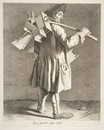 The Rat Catcher, Edmé Bouchardon