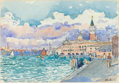 Venice av Henri-Edmond Cross
