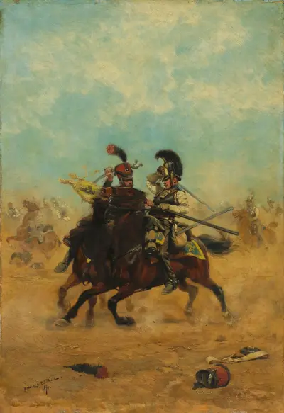 Boj o prapory, Jean-Baptiste Édouard Detaille