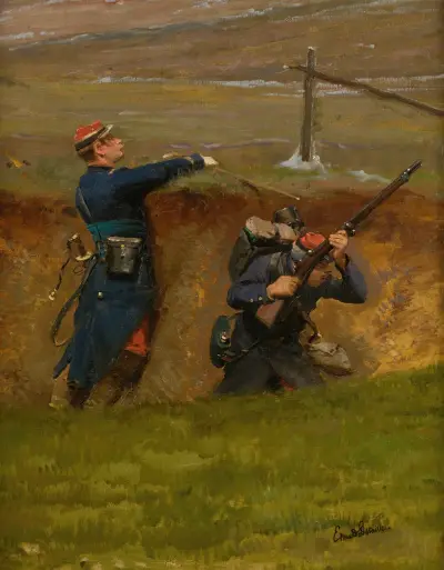 V rokli. Lignards – Nr. 2, Jean-Baptiste Édouard Detaille