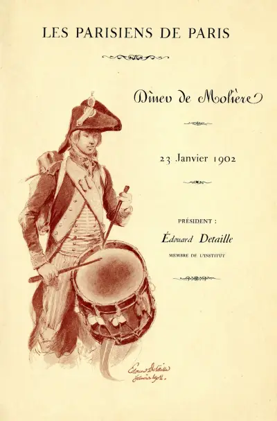 Molièrova večeře, Jean-Baptiste Édouard Detaille