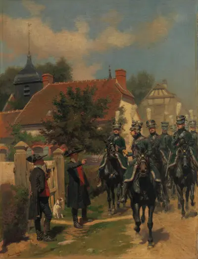 Gendarmes d’Ordonnance, Jean-Baptiste Édouard Detaille