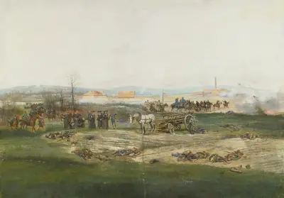 Bitva u Champigny, Jean-Baptiste Édouard Detaille