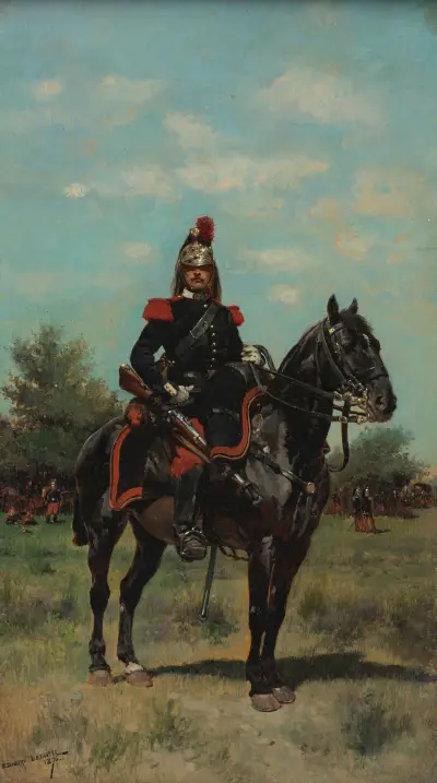 Jízdní dragounský důstojník, Jean-Baptiste Édouard Detaille