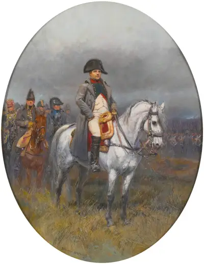 Napoleon na koni, Jean-Baptiste Édouard Detaille
