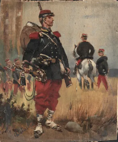 Vojáci, Jean-Baptiste Édouard Detaille