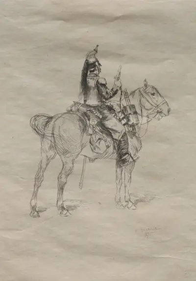 Kavalerista, Jean-Baptiste Édouard Detaille