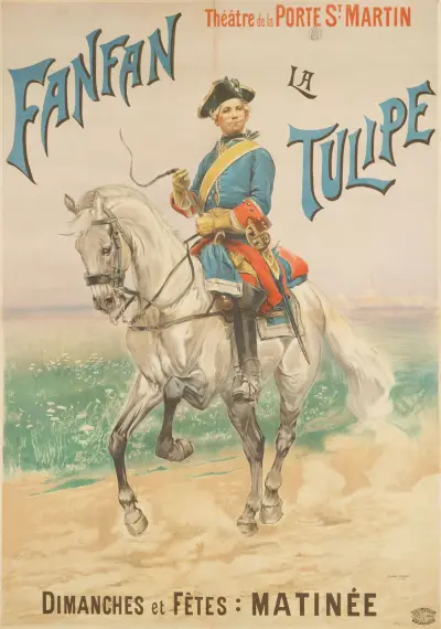 Théâtre De La Porte St. Martin Fanfan La Tulipe, Jean-Baptiste Édouard Detaille