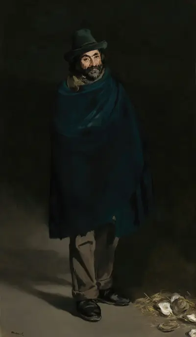 Žebrák s ústřicemi (Filosof), Édouard Manet