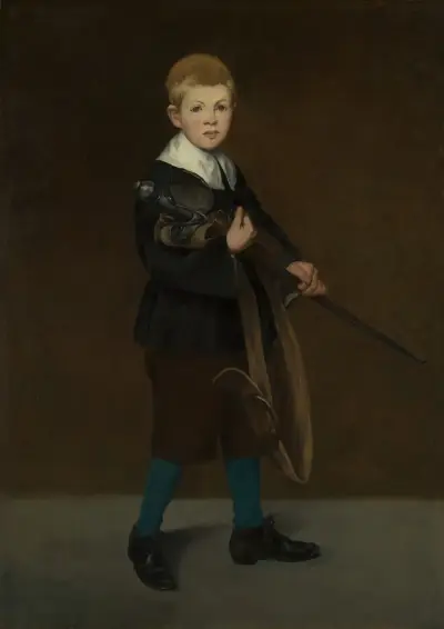 Knabe mit Schwert von Édouard Manet