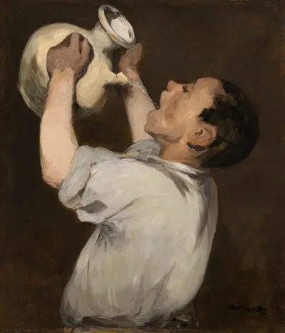 Junge mit Krug von Édouard Manet