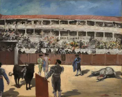 Bullfight, 1865 – nr 2 av Édouard Manet
