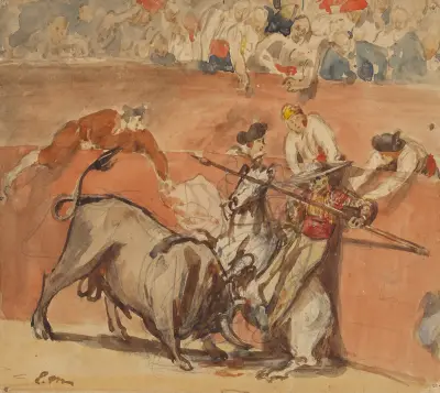 Stierkampf, 1865 – Nr. 1 von Édouard Manet