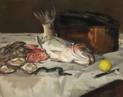 Ryby (Martwa natura), Édouard Manet