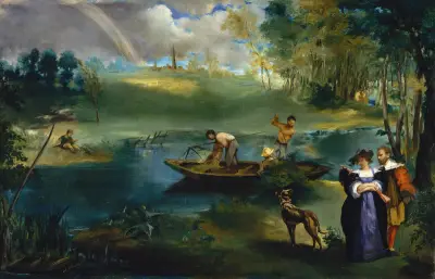 Das Angeln von Édouard Manet