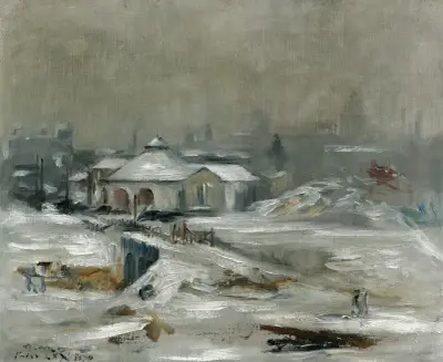 Der Bahnhof von Sceaux von Édouard Manet