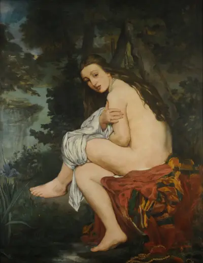 Die überraschte Nymphe, 1861 – Nr. 1 von Édouard Manet