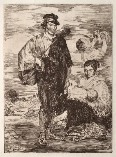Die Gitanos von Édouard Manet