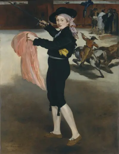 Mademoiselle V. . . in the Costume of an Espada av Édouard Manet
