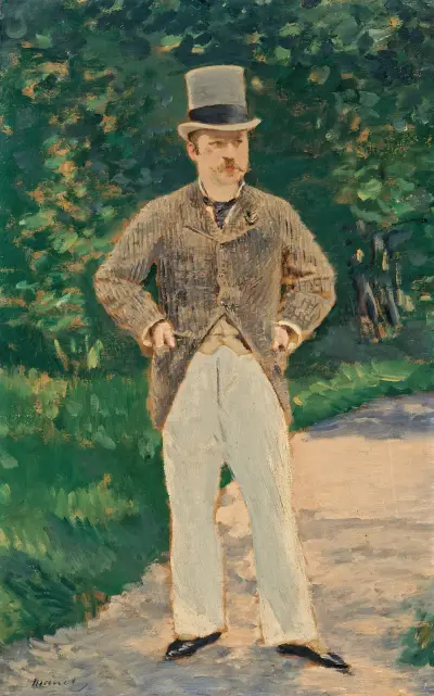Portrait De Monsieur Brun av Édouard Manet
