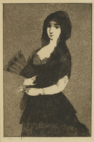 Spanish Woman av Édouard Manet