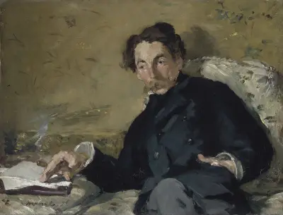 Stéphane Mallarmé av Édouard Manet