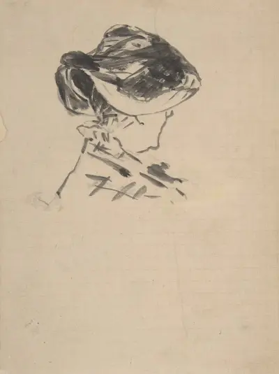 Suzanne Manet v Bellevue, Édouard Manet