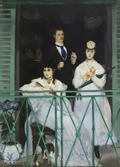 The Balcony av Édouard Manet