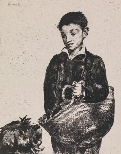 The Urchin, 1873 av Édouard Manet