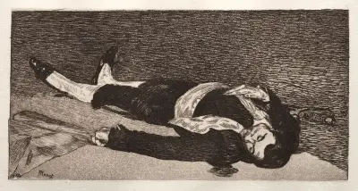 Torero mort av Édouard Manet