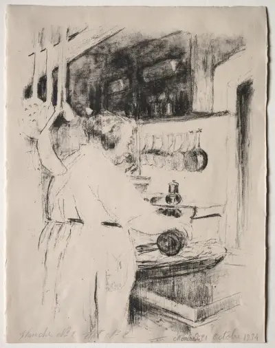 Vaření; Kuchař, Édouard Vuillard