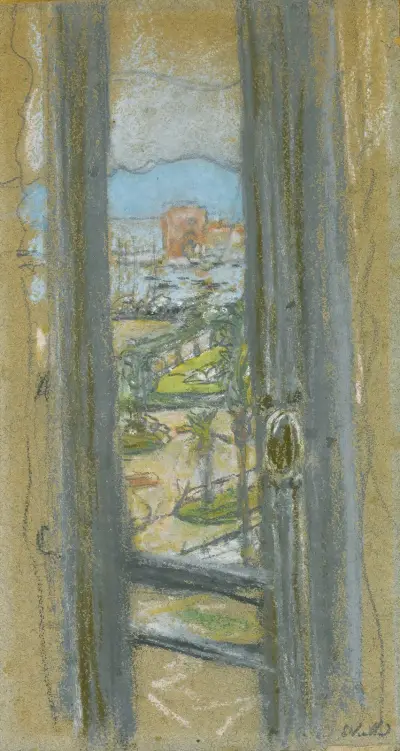 La Fenetre A Cannes av Édouard Vuillard