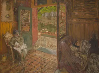 Das Gartentor von Édouard Vuillard