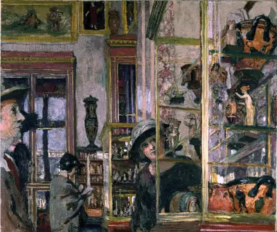 La Salle Clarac av Édouard Vuillard