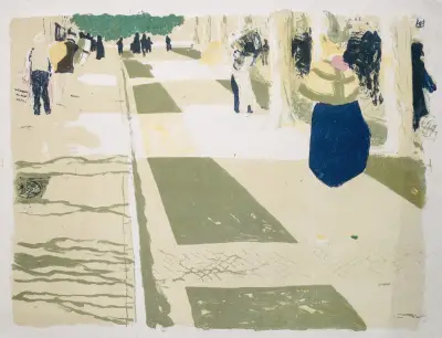 L’avenue av Édouard Vuillard