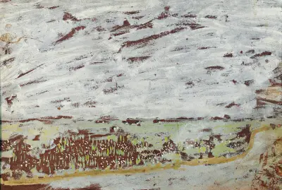 Les Bords De La Tocques Á Pont L’eveque av Édouard Vuillard