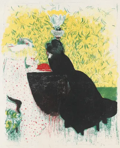 Les deux belles-soeurs av Édouard Vuillard
