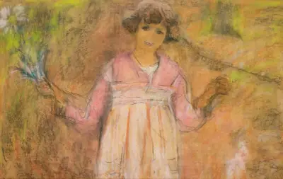 Mlle. Alice Kapferer av Édouard Vuillard