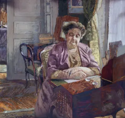 Portrét paní Frantz Jourdainové, Édouard Vuillard